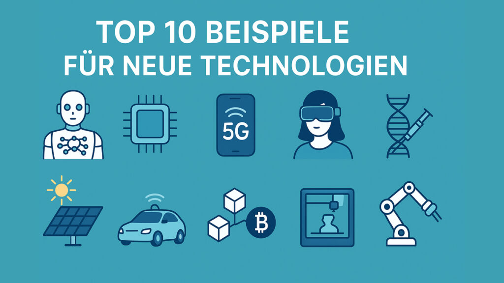 Top 10 Beispiele für neue Technologien