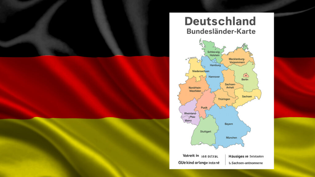 Deutschland Bundesländer Karte