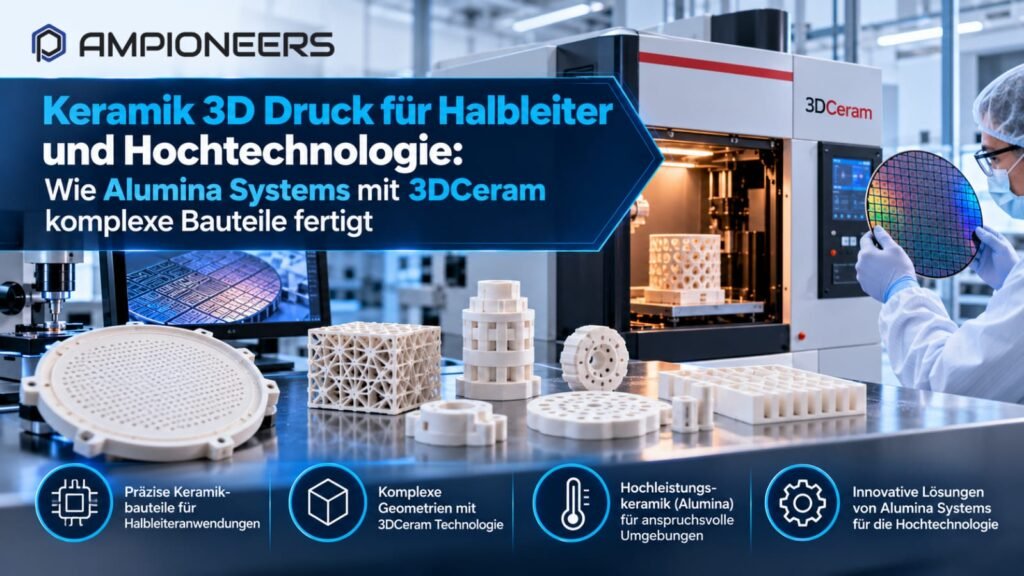 Keramik 3D Druck für Halbleiter und Hochtechnologie